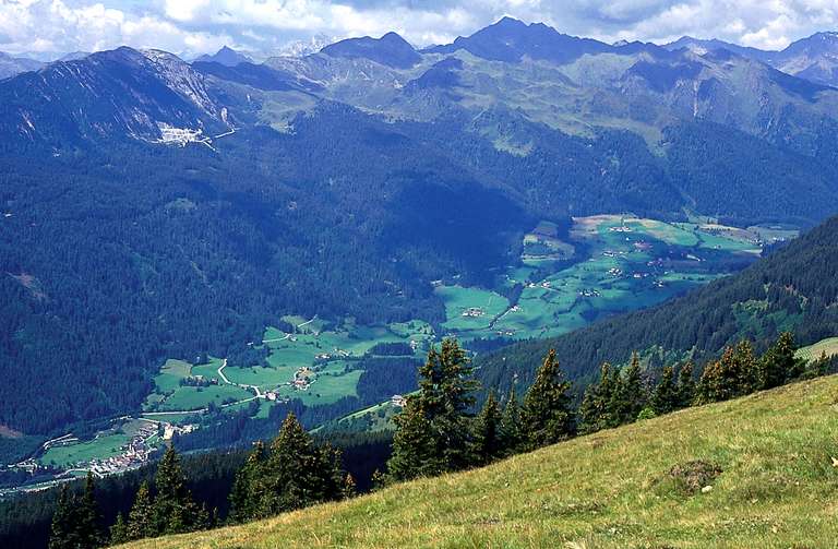 Vista sulla Val Ridanna, Altavia di Ridanna 