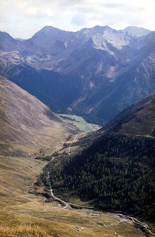 Passo di Pennes, Val Sarentina