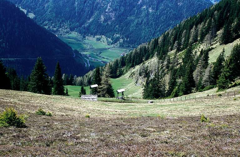 Blick ins Schmirntal bei Hochgenein