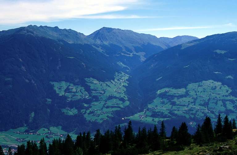 East side of the Zillertal