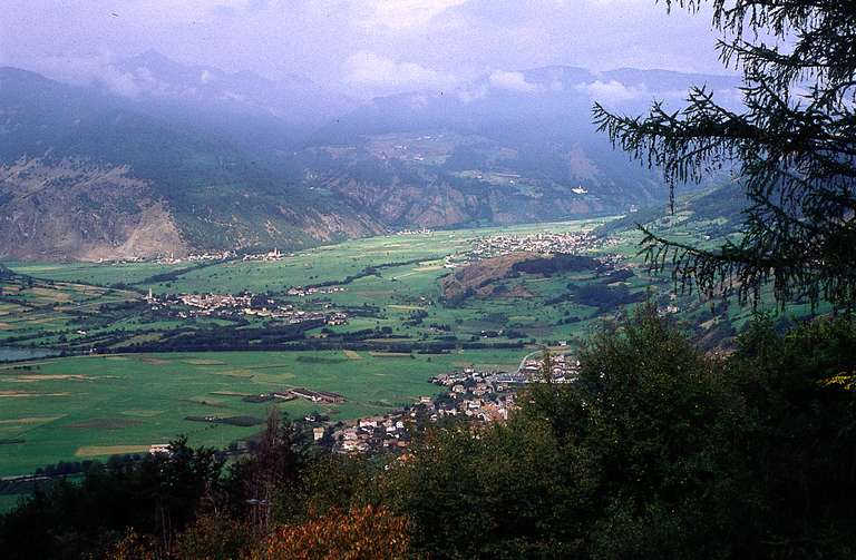 Blick ins Obere Vinschgau