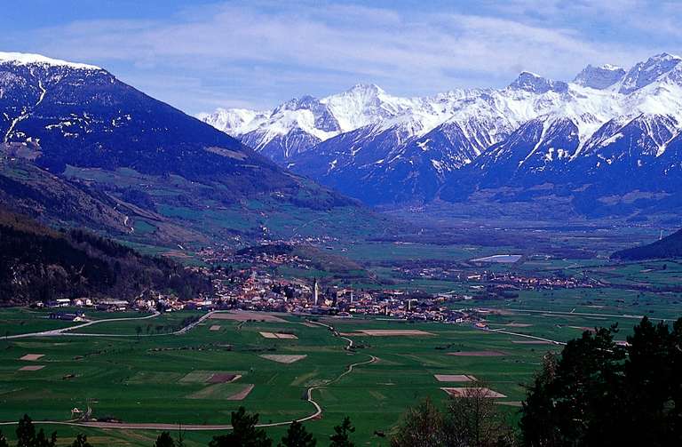 Blick in den Vinschgau