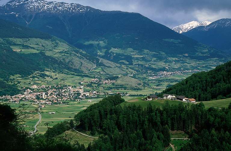 Blick in den Oberen Vinschgau