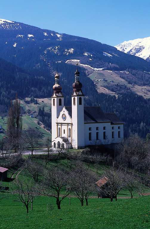 Barbaria church in Fließ, "Dom des Oberen Gerichts"