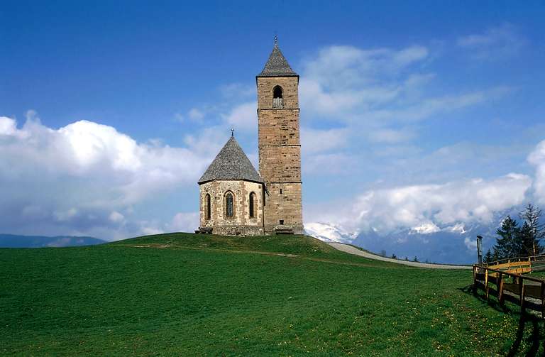 Hafling, St. Kathrein chapel from the 13. century