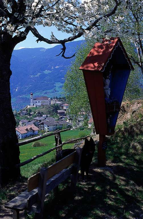 Frazione Tschöfes, Laion, crocefisso