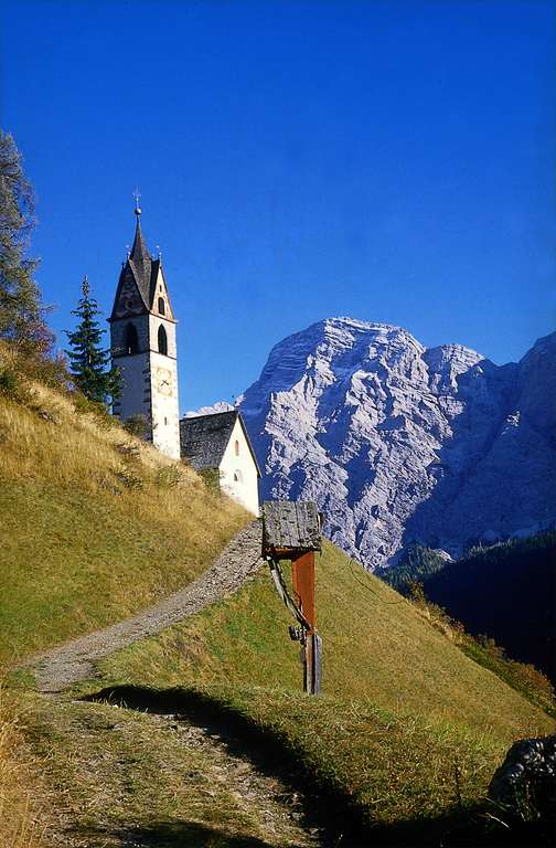 Santa Berbora/Hl. Barbara Kapelle in La Val/ Wengen