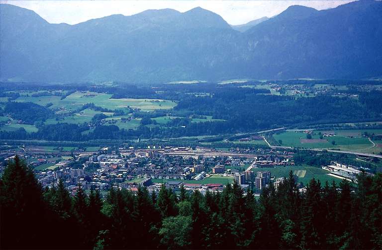 Vista sui Wörgl e Angerberg