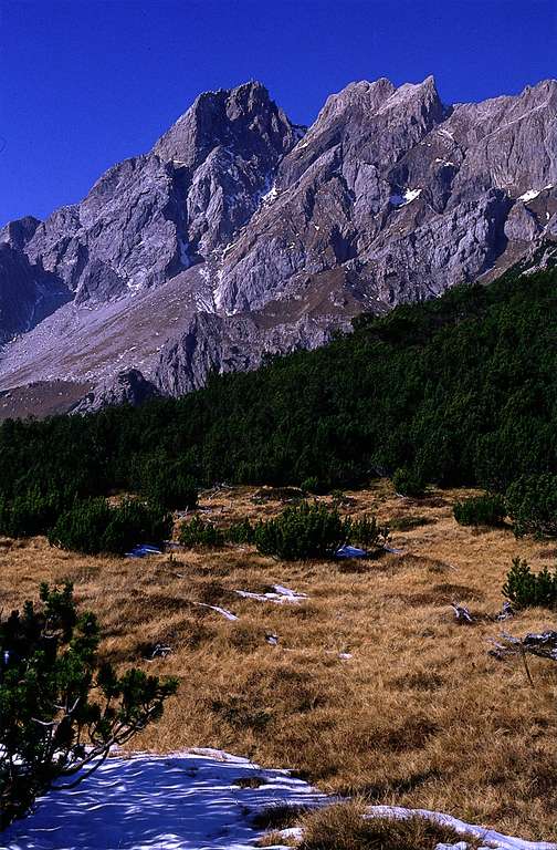 Oberhalb der Dawinalpe