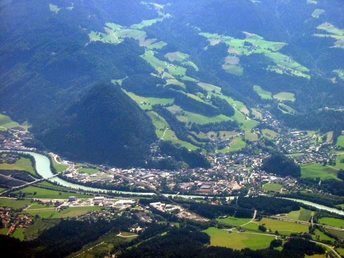 Blick auf Brixlegg und Kramsach