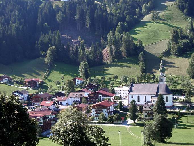 Center of the district Oberau, Wildschönau