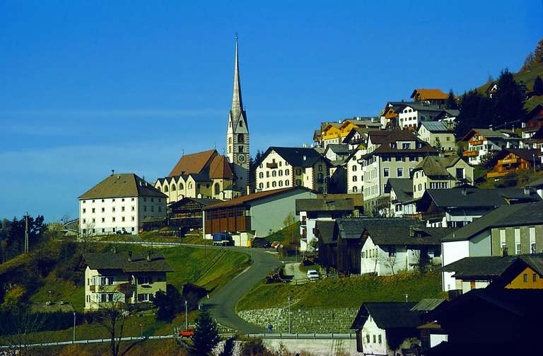 Ortskern von S. Cristina Gherdëina/St. Christina in Gröden