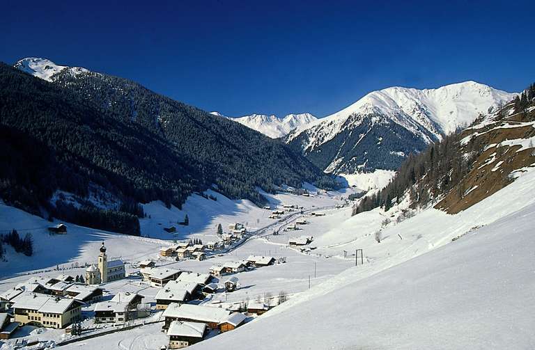 Innervillgraten in winter