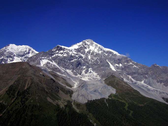 Ortler, highest mountain of Südtirol (3905 m)