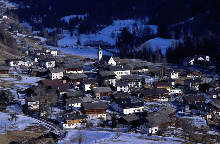 the center of Prägraten at the Großvenediger