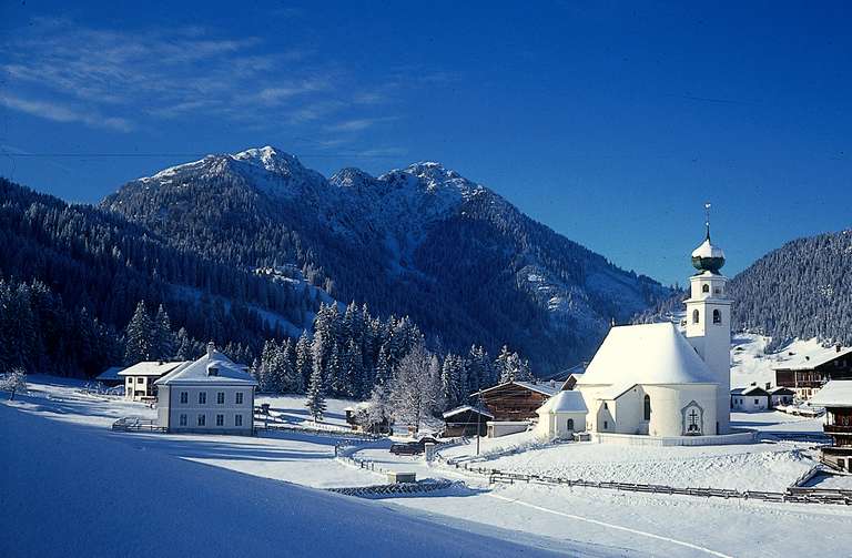 Frazione Thierbach, Wildschönau in inverno