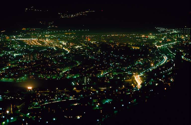 Innsbruck bei Nacht