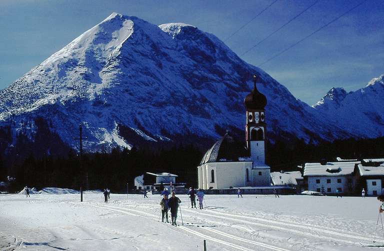 Piste in inverno, Leutasch