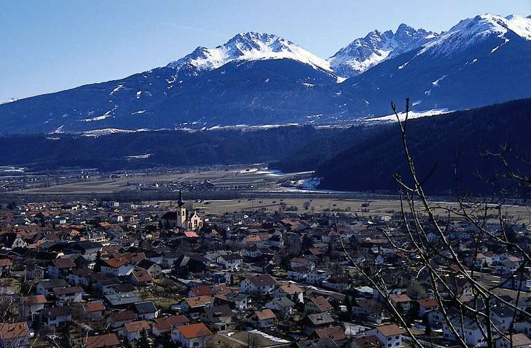 Zirl with a view to Nockspitze