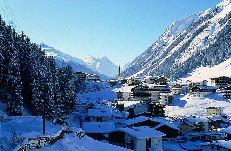 Ischgl in winter