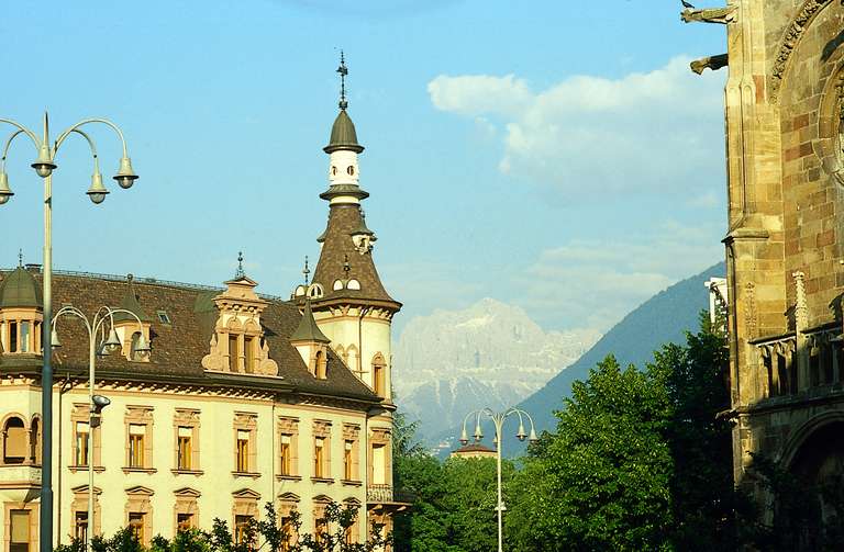 Il centro di Bolzano