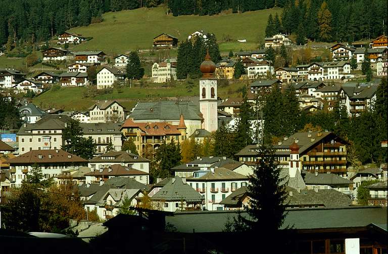 Ortskern von Urtijei/ St. Ulrich