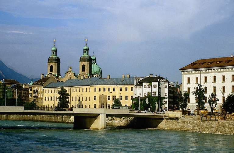 Innsbruck, Innbrücke und Dom