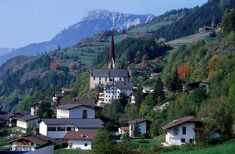 Blick auf Oetz