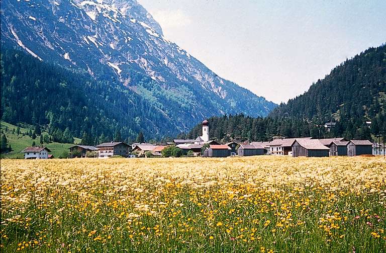 View of Vorderhornbach