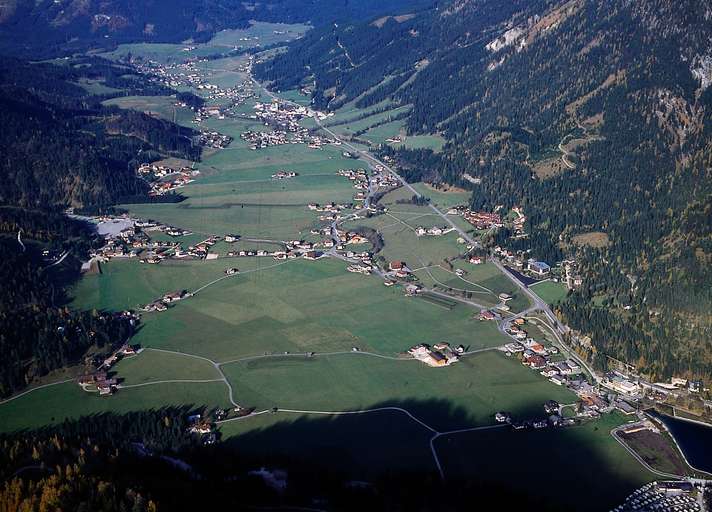 Achenkirch im Achental gegen Norden