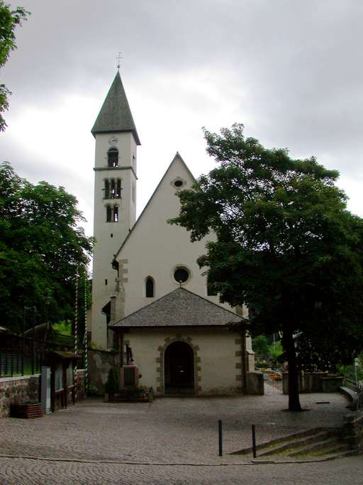 Truden, church