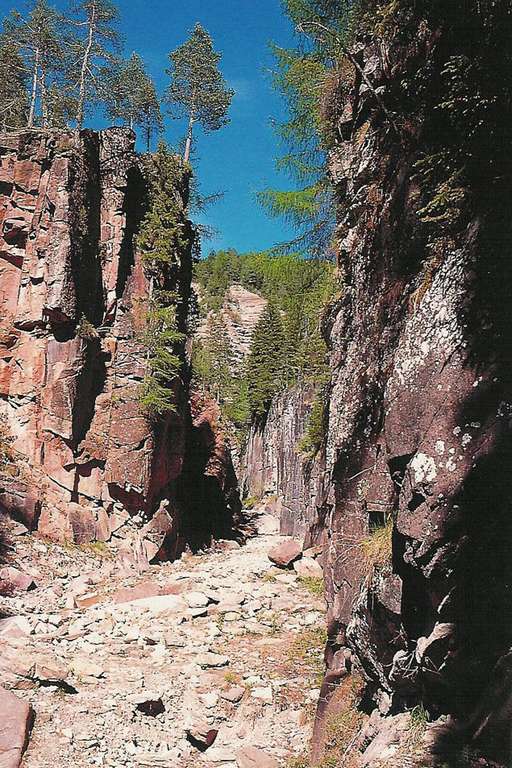 Bletterbachschlucht bei Aldein