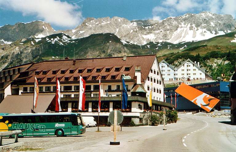 Arlberg - culmine di un passo