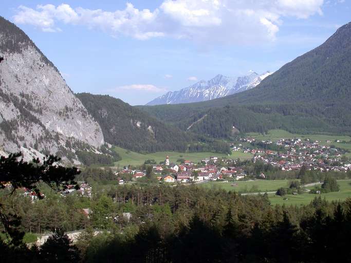 Nassereith vor dem Holzleitensattel