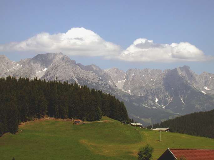 Vista su Wilder Kaiser