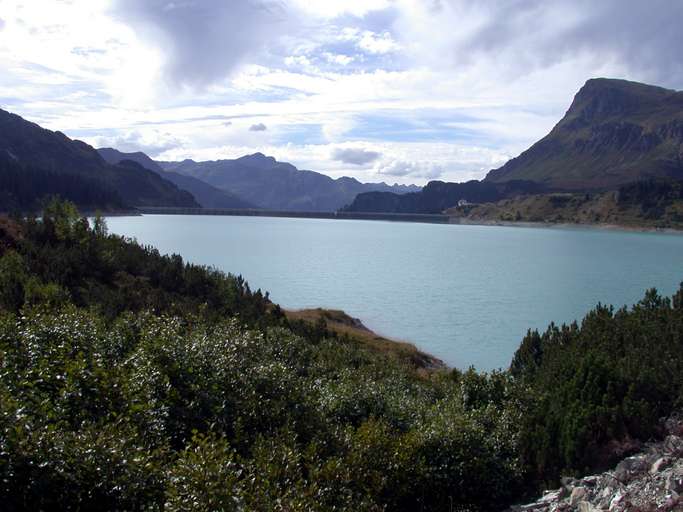 Water supply dam, Kops