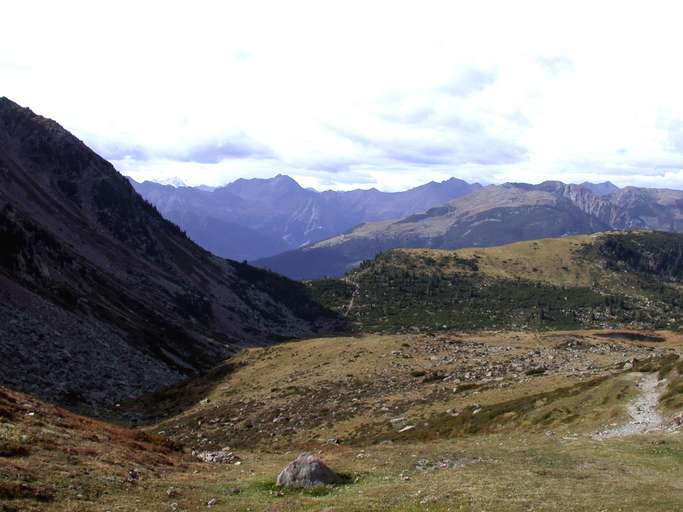 Blick auf die Sarntaler Alpen