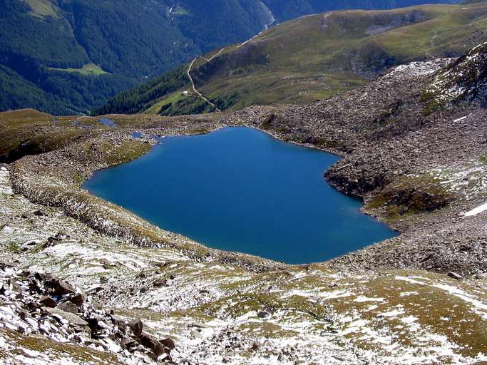 Waldner See, oberhalb von Prettau