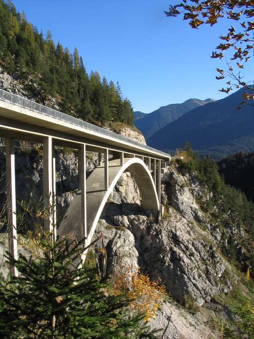 Ponte a  Gaichtpass (Gemstobelbrücke)