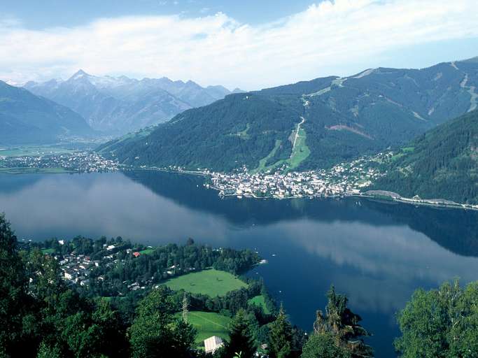 Zell am See with Schmittenhöhe