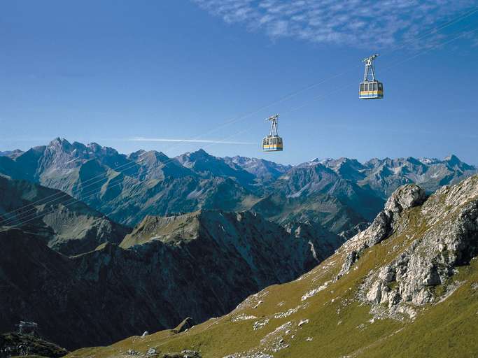 Allgäuer Alpen und Nebelhornbahn/Oberstdorf