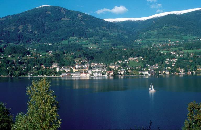 Millstätter See, Blick auf das Südufer