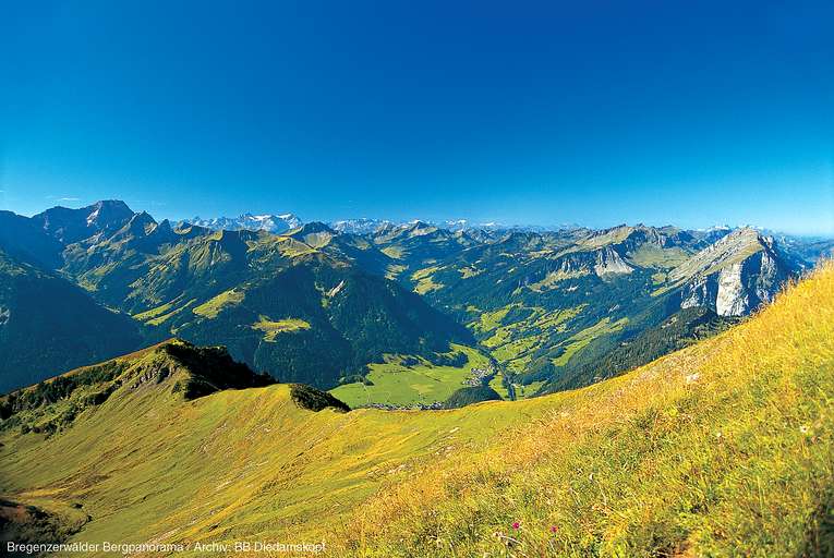 Panorama of Bregenzerwald