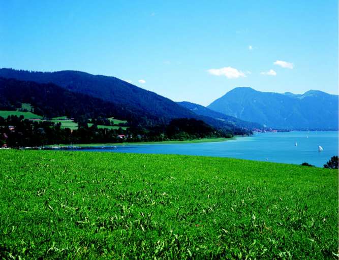 Tegernsee mit Wallberg