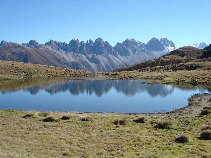 Salfainser See und Kalkkögel