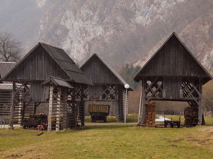 Heustadel bei Srednja, Bohinj