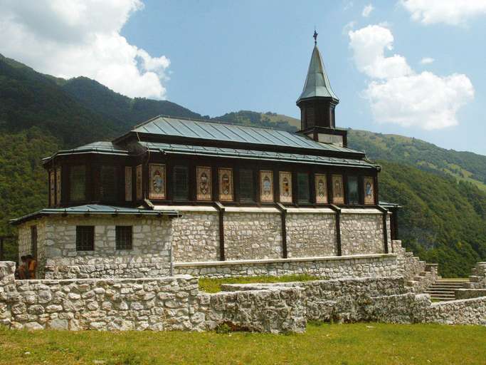 Sezessions Gedächtniskirche (1. Weltkrieg), bei Javorca/Kobarid