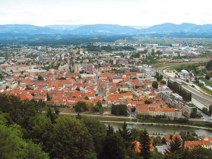 Celje, Il Fiume Savinja 