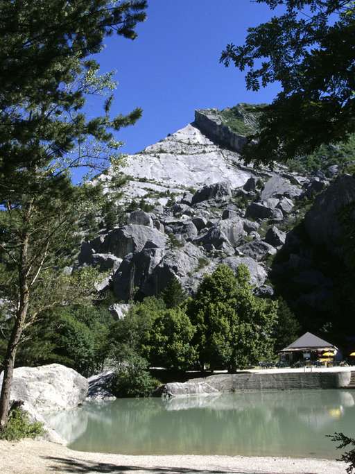 Lago alpino, Le Claps