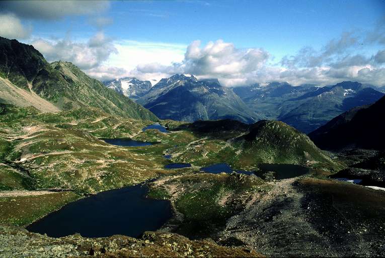 Lakes Macun, in Swiss National Park